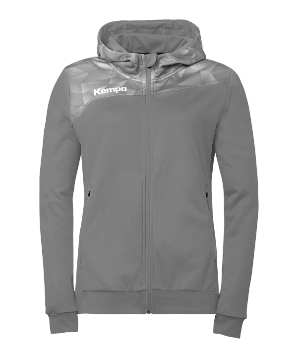 Kempa Athletics 29 Jas met capuchon Dames Grijs K37 - grijs