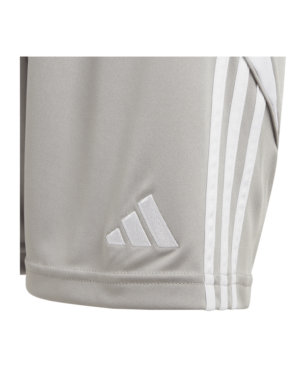 adidas Tiro 24 Short Kids Grau Weiss - grau