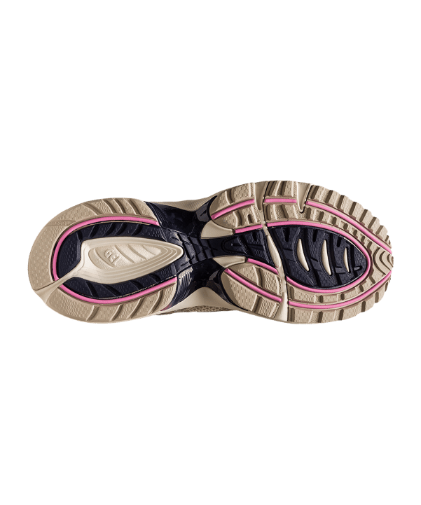 Asics Gel-1090v2 Damen Beige Grau - weiss