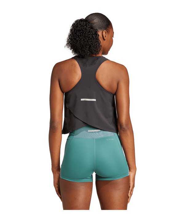 adidas adi365 Crop Top T-shirt Donna Nero - nero