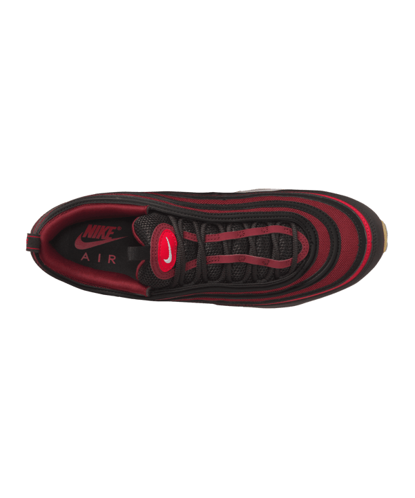 Nike Air Max 97 Schwarz Rot F022 - schwarz