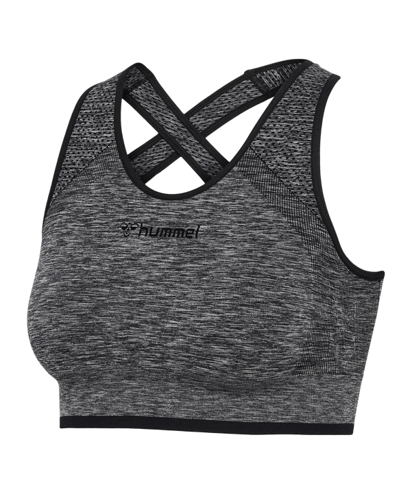 Hummel Mt Una Seamless Tanktop Damen Schwarz F2508 - schwarz