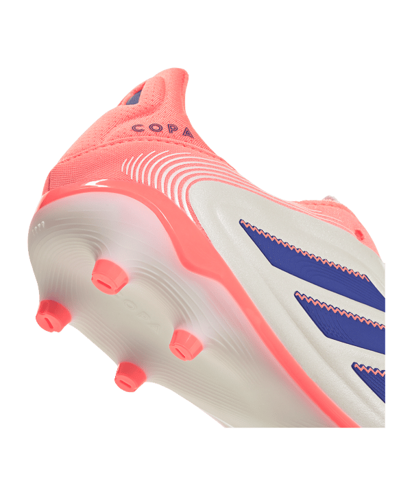 adidas Copa Pure III Elite FG/MG Coral Blaze Kids Weiß - weiss