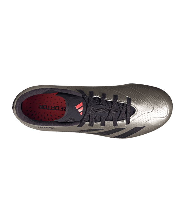 adidas Predator League FG Vivid Horizon Kids Grau Pink - grau
