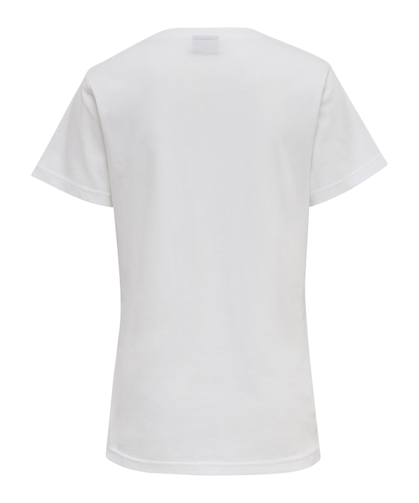 Hummel hmlRED Basic T-Shirt Damen Weiss F9001 - weiss