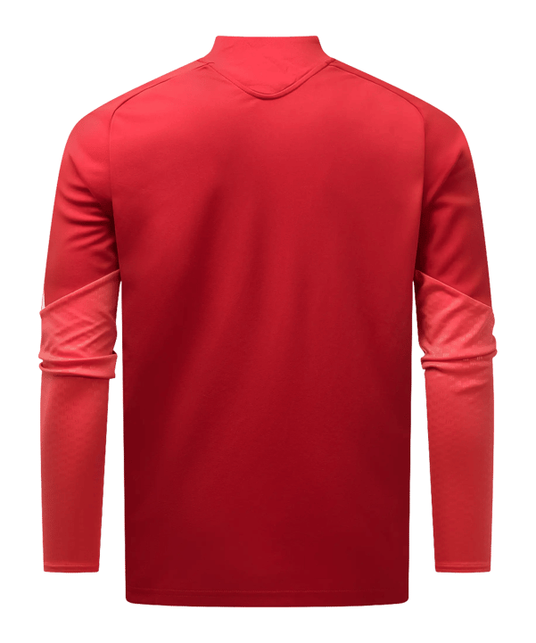 adidas Fortuna Düsseldorf Training Half Zip Top Rouge - rouge