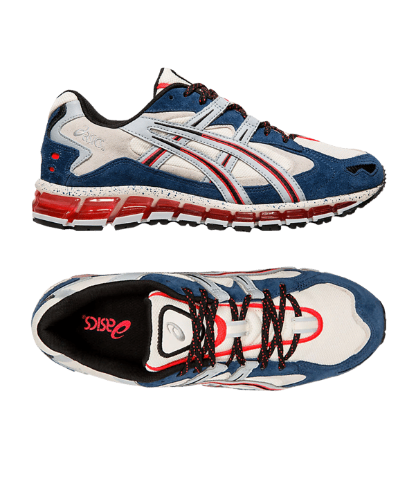 Asics Gel-Kayano 5 360 Sneaker Weiss Blau F100 - weiss