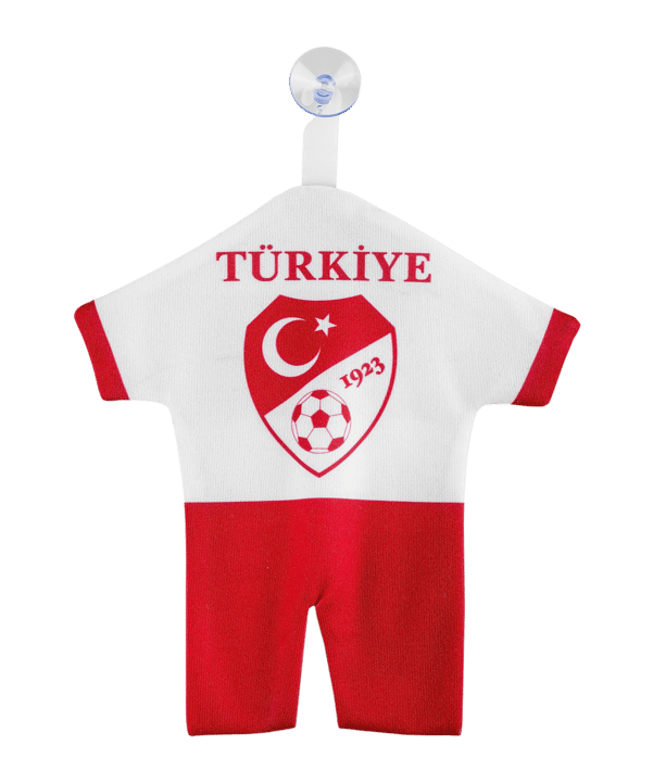 TFF Türkei Minitrikot Home Weiss - weiss