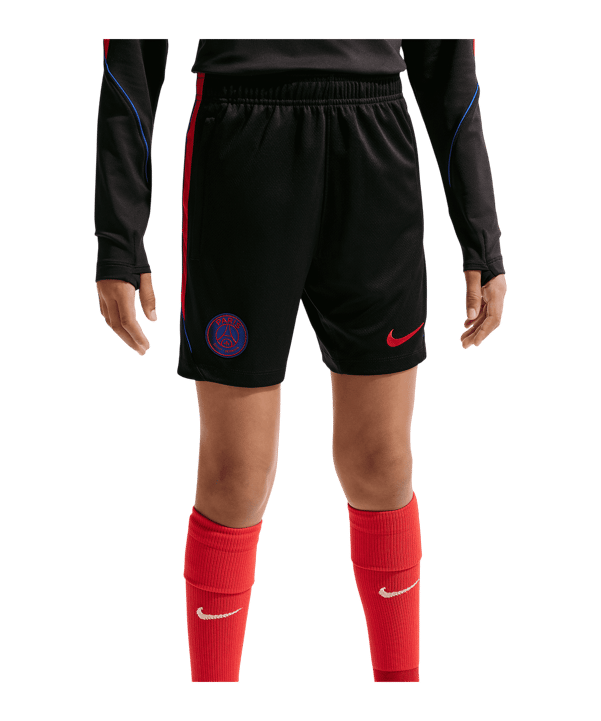Nike Paris Saint-Germain Strike Short Kids Schwarz F010 - schwarz