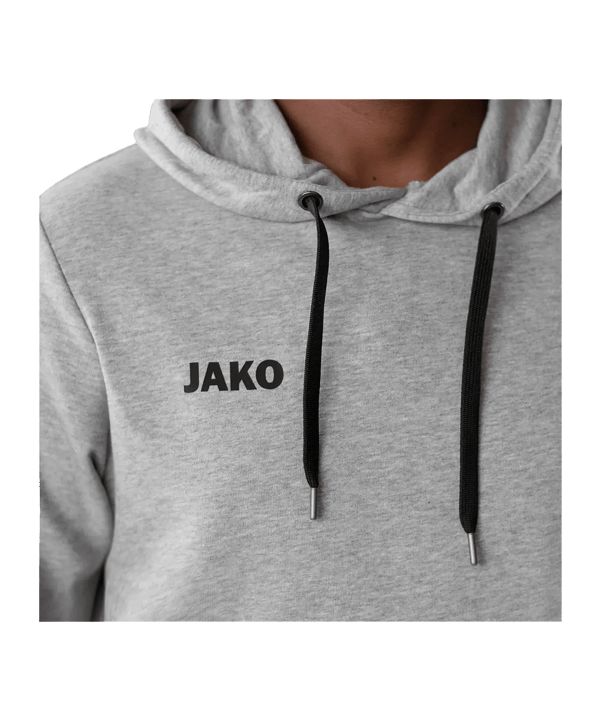 JAKO Base Hoody Bambini Grigio C041 - grigio