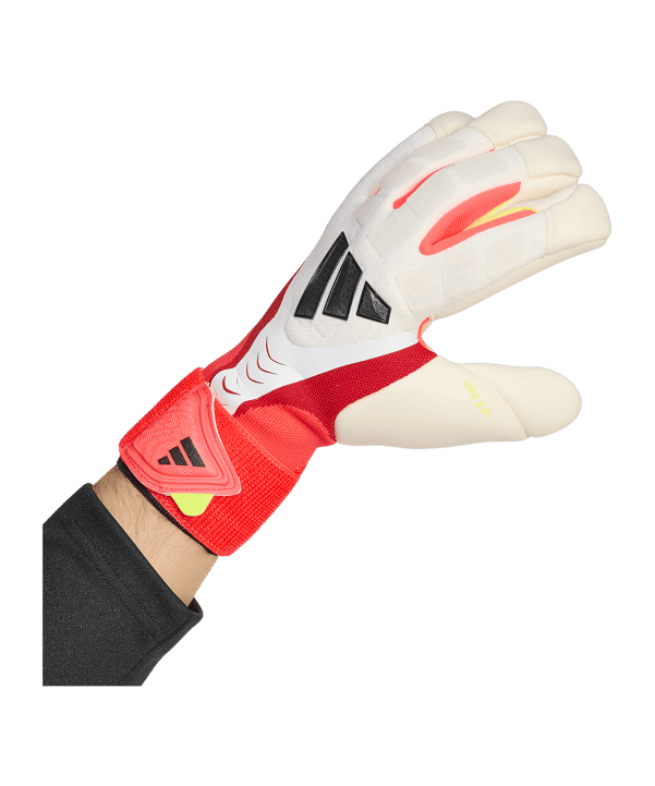 adidas Predator Pro Hybrid Strap Torwarthandschuhe Weiß - weiss