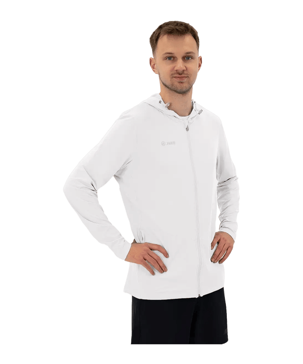 JAKO Veste à capuche Blanc C00 - blanc