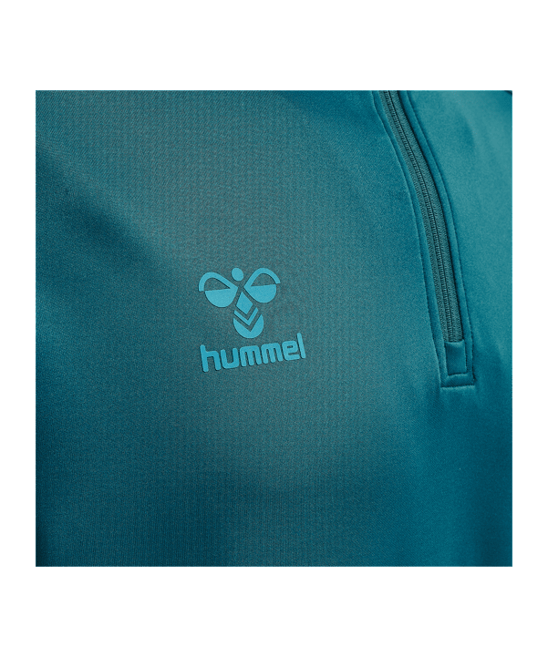Hummel hmlCORE XK HalfZip Sweatshirt Blau F7058 - blau