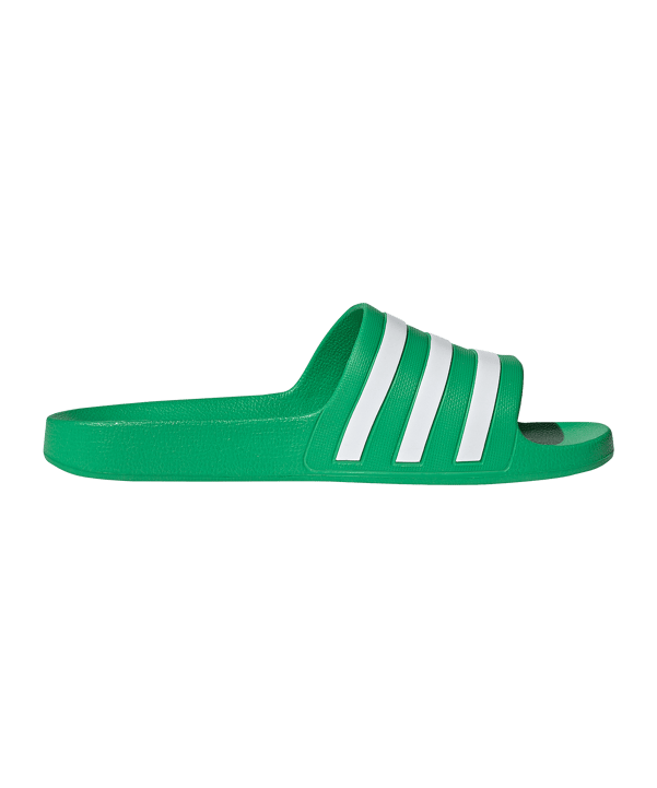 adidas Adilette Aqua Badelatsche Grün - gruen