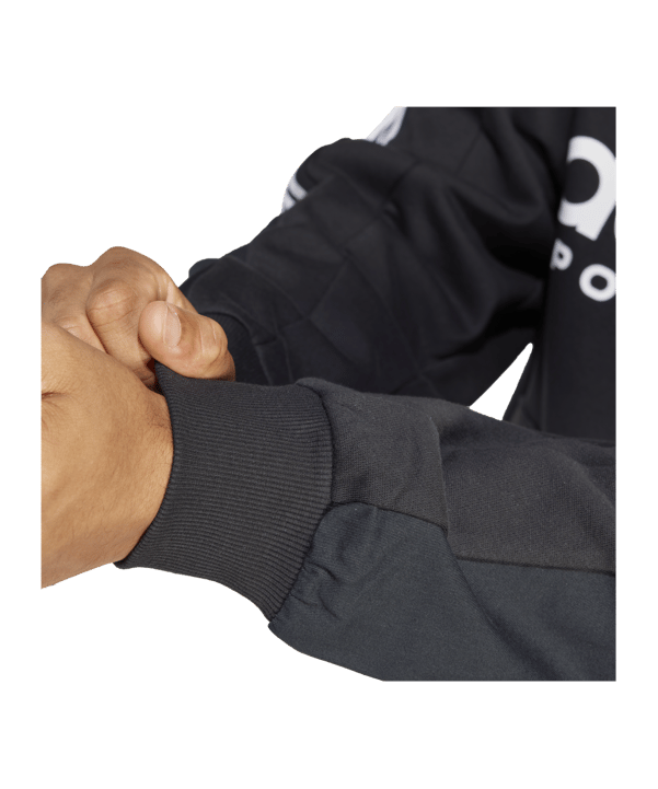 adidas Tiro Hoody Schwarz - schwarz