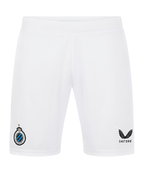 Castore FC Brügge Short Away 2024/2025 Kids Weiss F001 - weiss