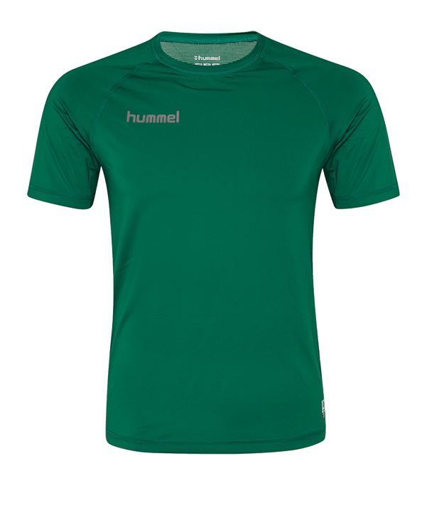 Hummel First Perform T-Shirt Kids Grün F6140 - gruen