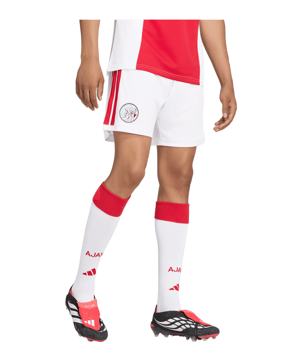 adidas Ajax Amsterdam Short Home 2026/2027 Weiß - weiss
