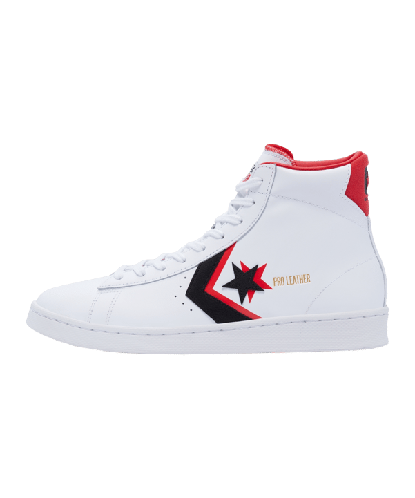 Converse Pro Leather High Sneaker Weiss Schwarz - weiss