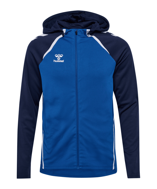 Hummel Kapuzenjacke Blau F8607 - blau
