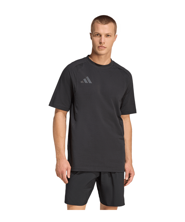 adidas Tiro Travel T-Shirt Schwarz - schwarz