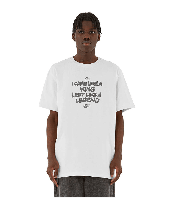 Mister Tee Like A Legend Oversize T-Shirt Weiß - weiss