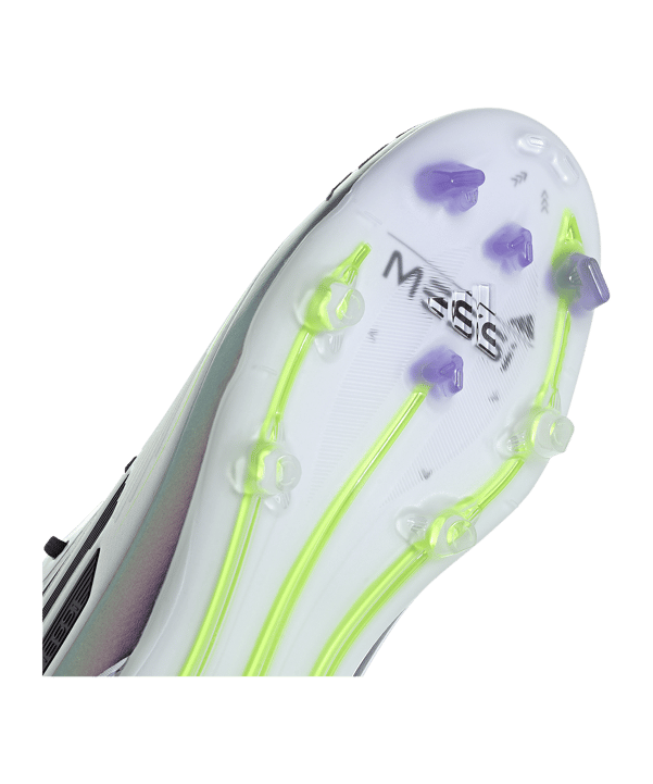 adidas F50 Pro FG Messi Triunfo Estelar Kids Weiss Schwarz - weiss