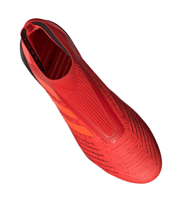 adidas Predator 19+ FG Rot Schwarz - rot