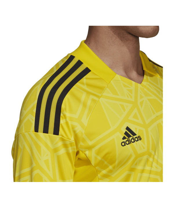 adidas Condivo 22 Torwarttrikot langarm Gelb - gelb