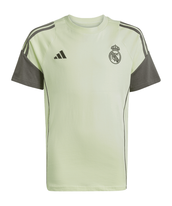adidas Real Madrid T-Shirt Kids Grün - gruen