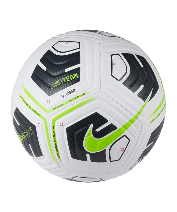 Nike Academy Team Trainingsball Weiss Grün F100 - weiss