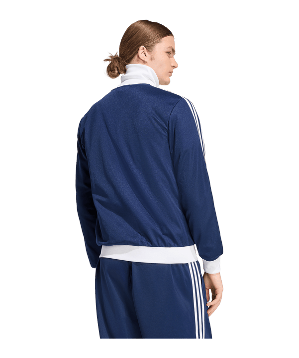 adidas Originals Classic Track Top Trainingsjacke Blau - blau