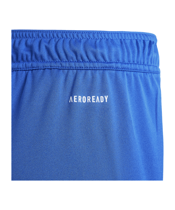 adidas Tiro 24 Short Kids Blau Weiss - blau