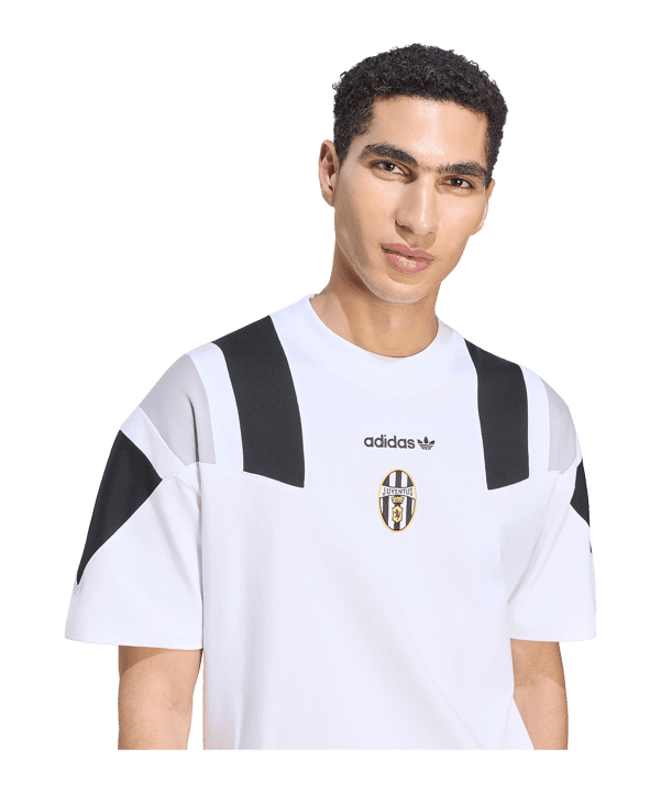 adidas FC Juventus EQT T-shirt Bianco - bianco