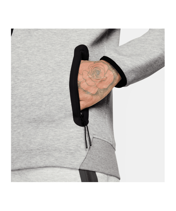 Nike Tech Fleece Windrunner Jacke Grau F063 - grau