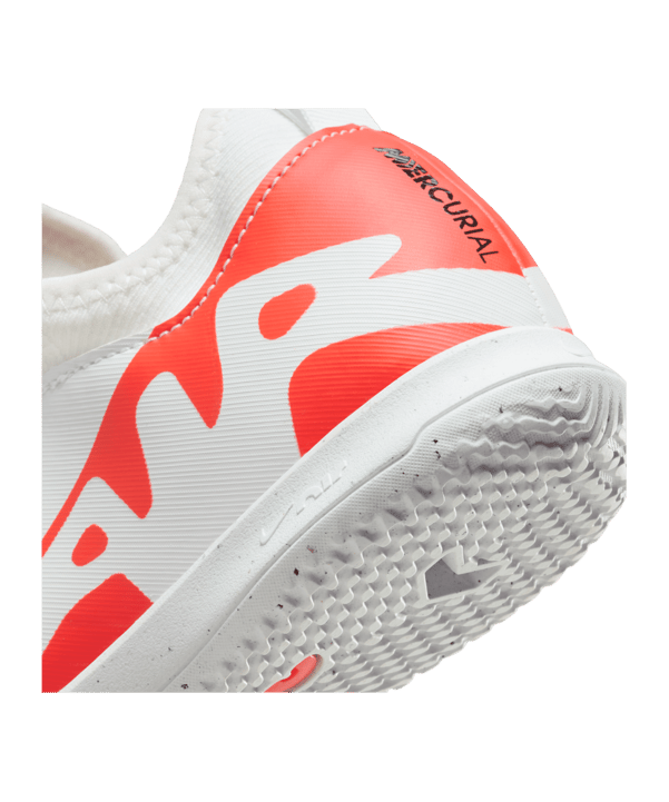 Nike Jr Air Zoom Mercurial Vapor XV Academy IC Halle Ready Kids Rot Weiss Schwarz F600 - rot