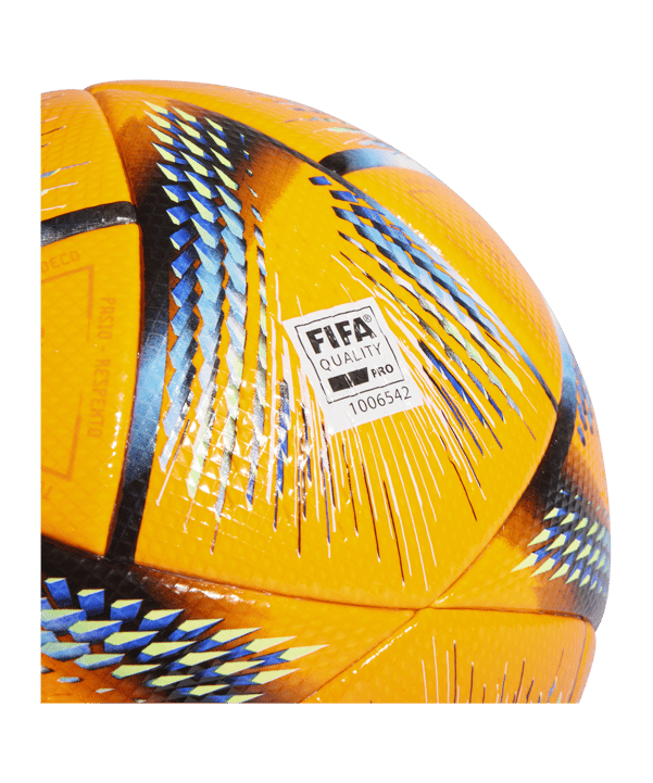 adidas Al Rihla Pro Winter Spielball WM22 Orange - orange