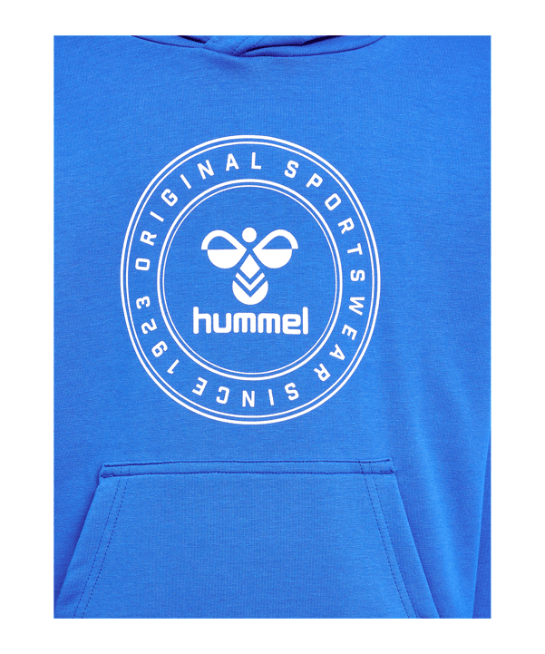 Hummel Cuatro Circle Hoody Kids Blau F7010 - blau