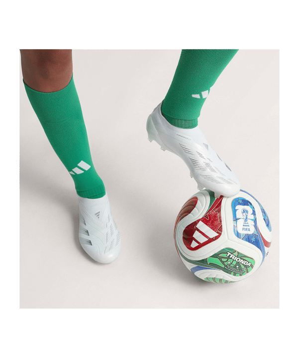adidas World Cup 26 Trionda Pro Spielball Weiß - weiss