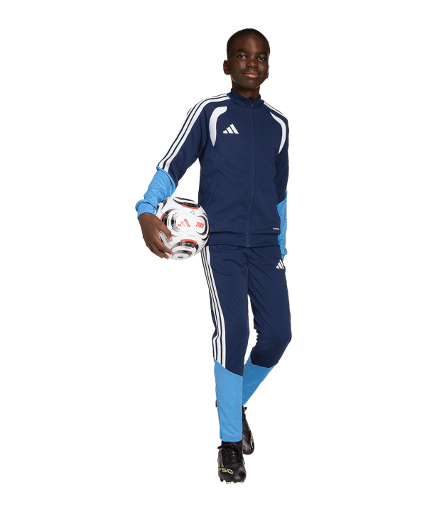 adidas Tiro 26 Competition Trainingsjacke Kids Dunkelblau - blau