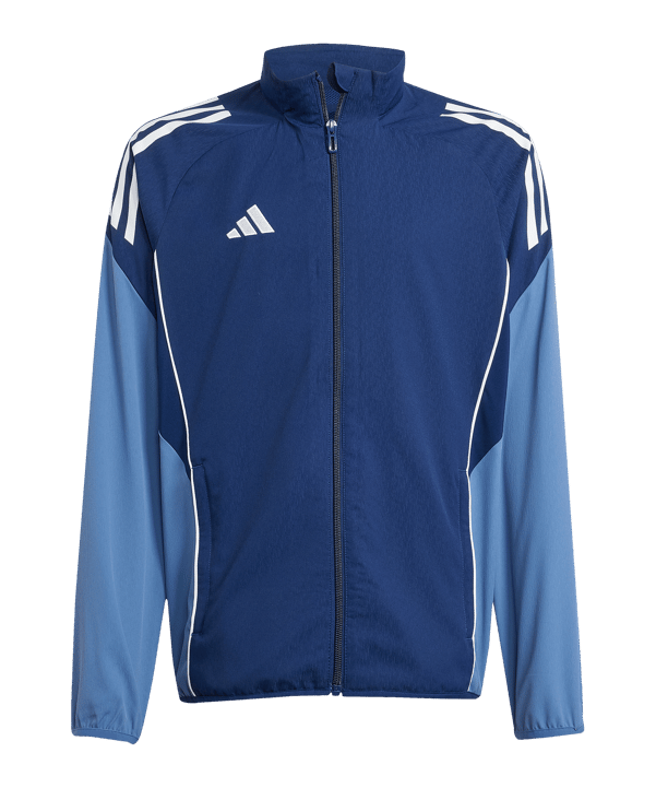 adidas Tiro 25 Competition Präsentationsjacke Kids Blau - blau