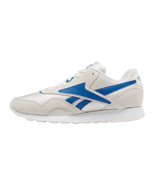 Reebok Nylon Plus 1994 Beige Weiss Blau - beige