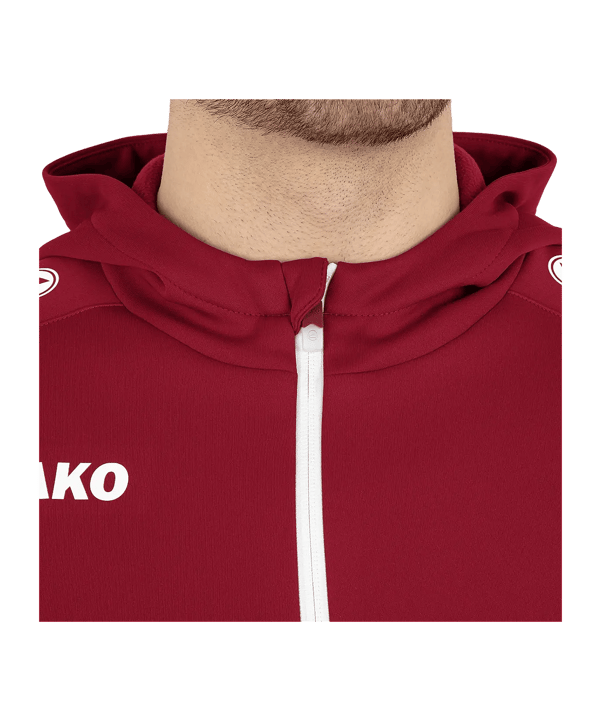 JAKO Champ 2.0 Veste à capuche Rouge C001 - rouge