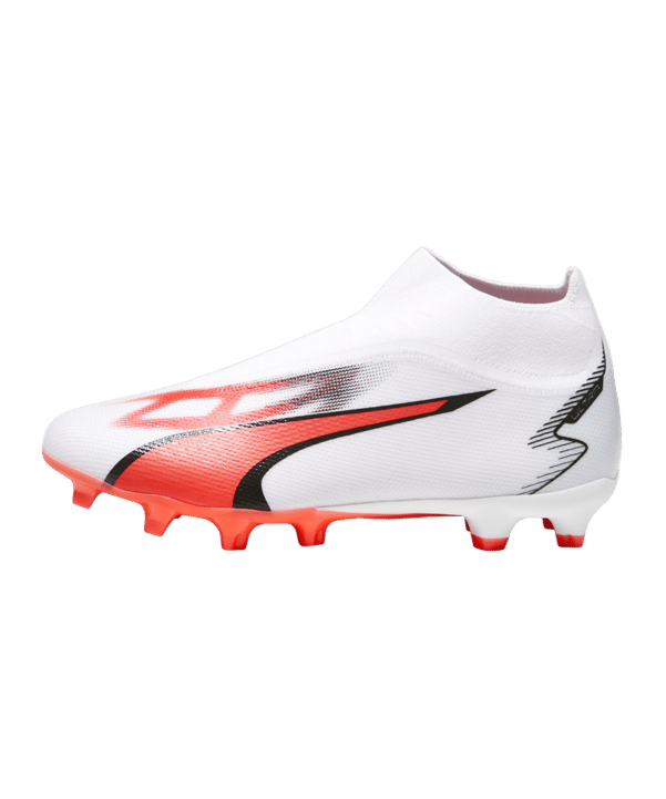 PUMA ULTRA Match LL FG/AG Breakthrough Weiss Rot F01 - weiss