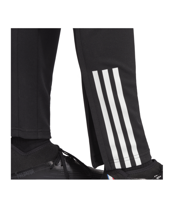 adidas Tiro 23 Competition Trainingshose Damen Schwarz Weiss - schwarz