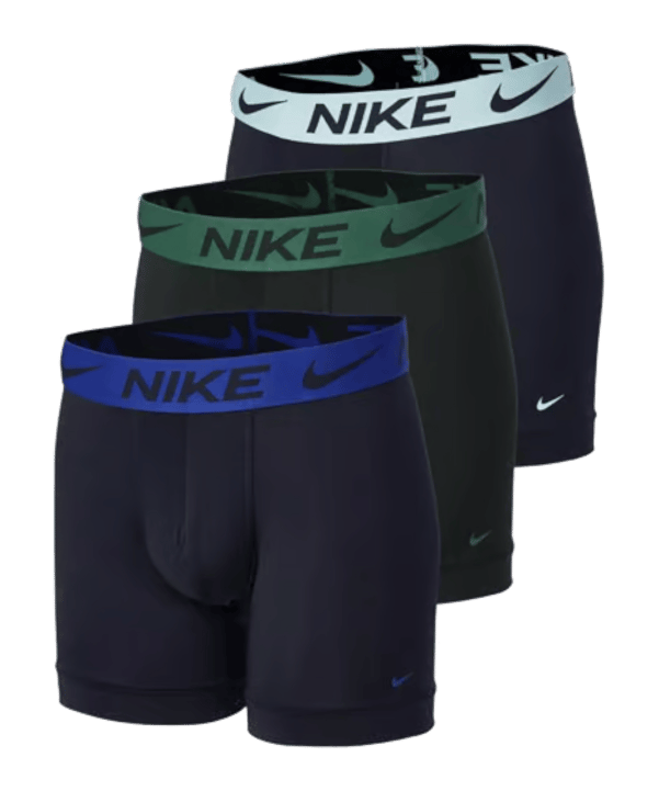 Nike Dri-Fit Micro Brief 3 Pairs Caleçon boxer Vert C016 - vert