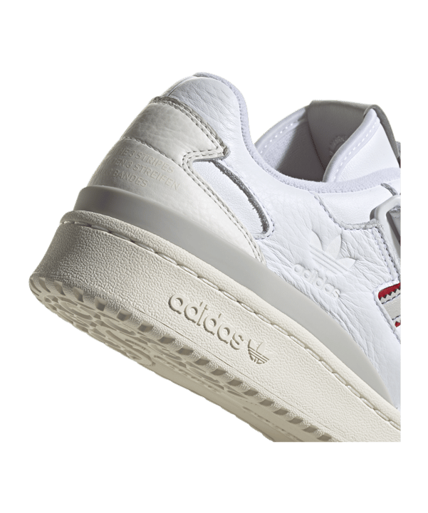 adidas Originals Forum Low Weiss Grau Blau - weiss