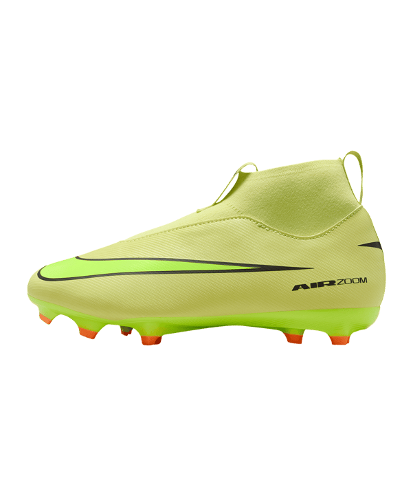Nike Jr Air Zoom Mercurial Superfly X Academy FG/MG Max Voltage Kids Gelb F300 - gelb