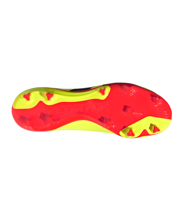 adidas Predator League FG Energy Citrus Gelb Schwarz Rot - gelb