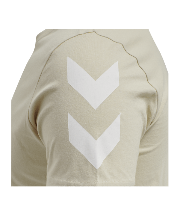 Hummel hmlLEGACY Chevron T-Shirt Grau F1116 - gruen